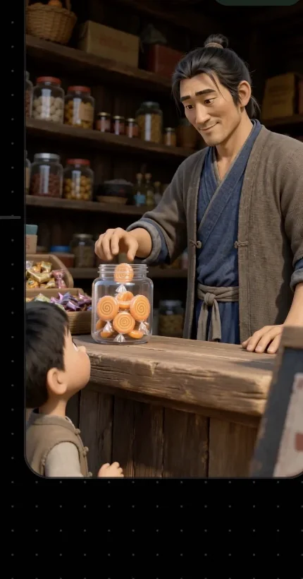 铺前施糖与金光初现